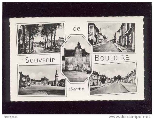 Souvenir De Bouloire Multivue édit.dolbeau - Bouloire