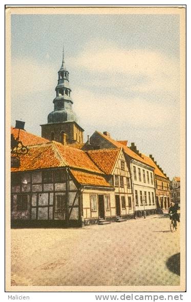 Suede - Ref 164- Ystad - Parti Vid St Vastergatan - Carte Bon Etat - - Suède