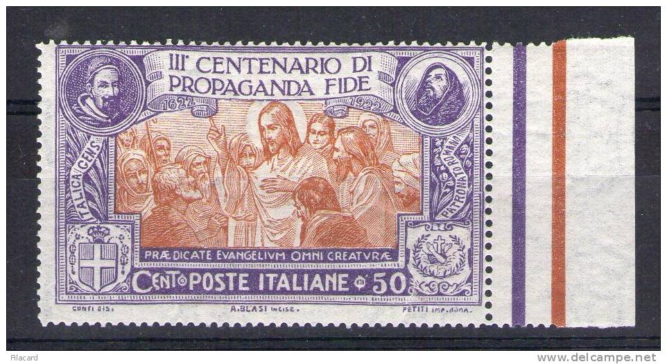 Italia Italy Italien Italie 1923 Pro FIDE  50c  MNH - Nuovi