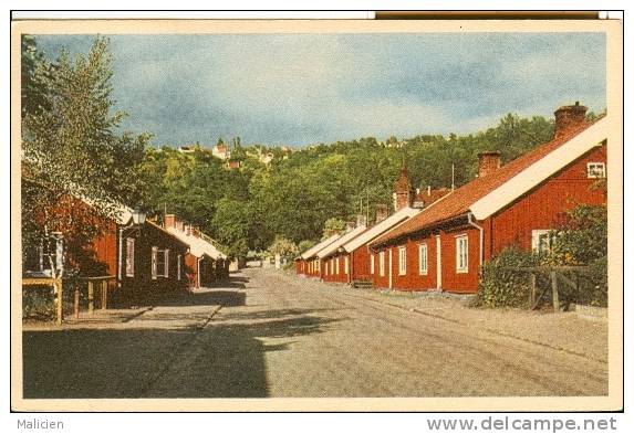 Suede - Ref 154- Huskvarna - Smedbyn   - Carte Bon Etat - - Schweden