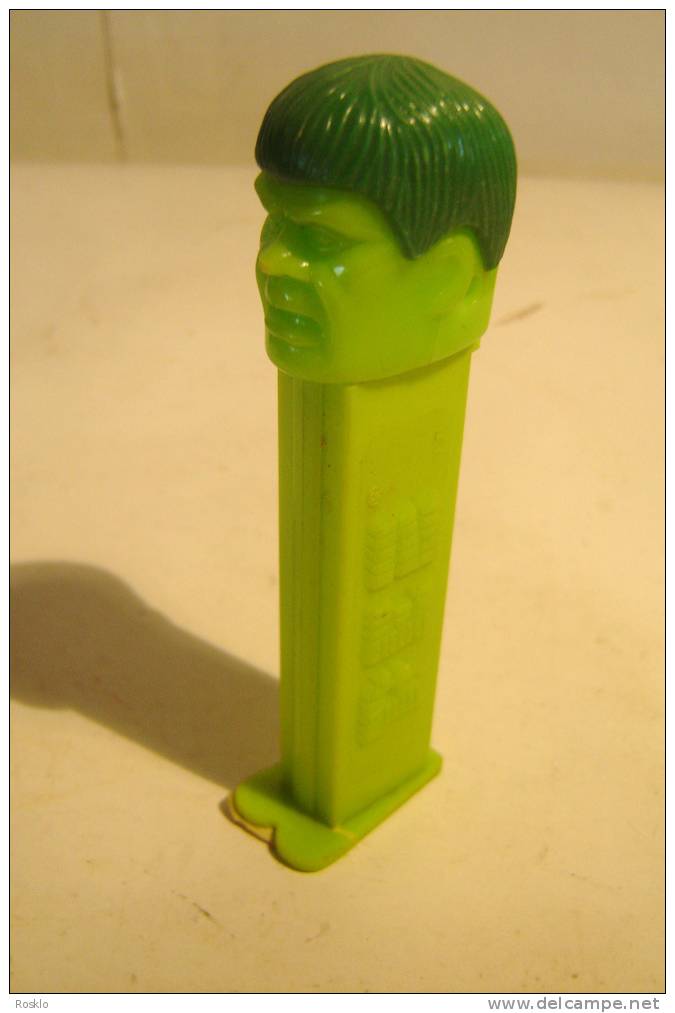 PEZ DISTRIBUTEUR / ANCIEN 1989 HULK   / TRES BEL ETAT - Pez