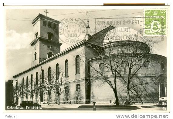 Danemark - Ref 54- Copenhague - Domkirken - Carte Bon Etat - - Danemark