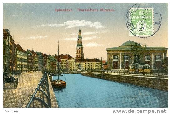 Danemark - Ref 13- Copenhague - Carte Bon Etat - - Danemark