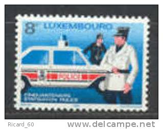 Timbre(s) Neuf(s) Luxembourg,967 Y Et T,50 Ans De L'étatisation De La Police, Voiture De Police ...1980 - Ongebruikt