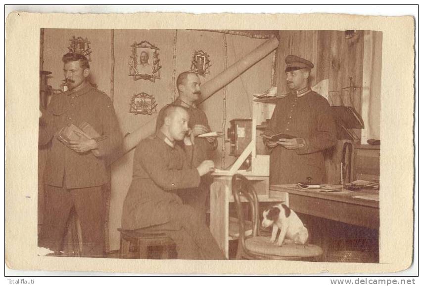 Lesnaja Belarus Schreibstube Feldtelefon Feldpost 18.11.1916 Datiert - Wit-Rusland