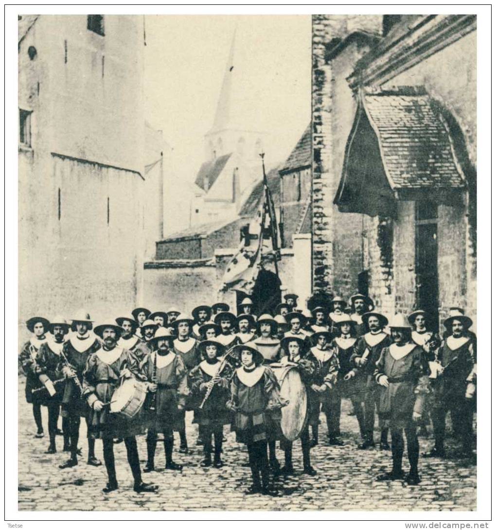 Mechelen - Cavalcade D'Hanswijck 1913- Harmonie Ste-Cecilia ( Zien Verso ) - Mechelen