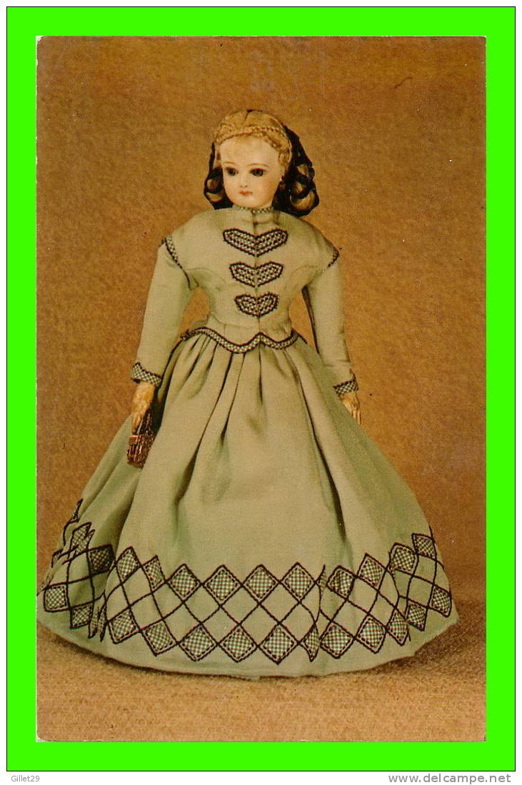 JOUETS - POUPÉE - DOLL  EARLY FRENCH FASHION - 14 INCHES TALL - DEXTER PRESS INC - PUB. BY DOLL ART STUDIO - - Jeux Et Jouets