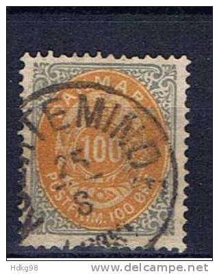 DK Dänemark 1875 Mi 31 Ziffernzeichnung - Used Stamps