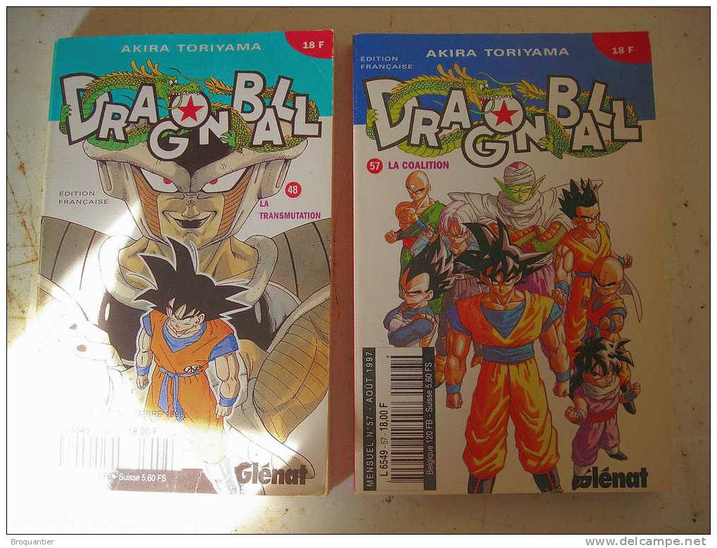 Dragon Ball N° 48 La Transmutation Et La Coalition N° 57. - Magazines