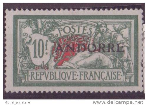 ANDORRE N° 22** NEUF SANS CHARNIERE   TYPE MERSON - Unused Stamps