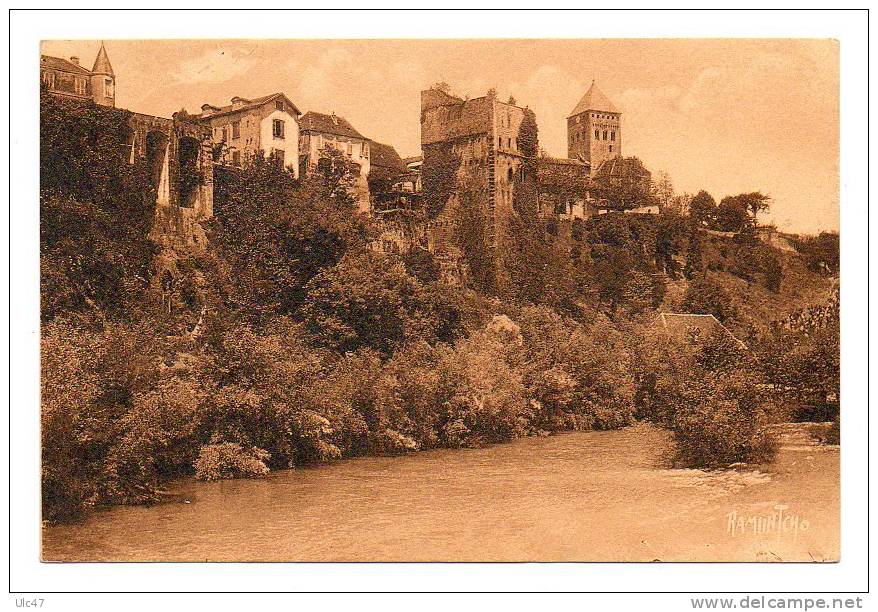 - SAUVETERRE-de-BEARN. - Cpa - Tbé - Scan Verso - - Sauveterre De Bearn