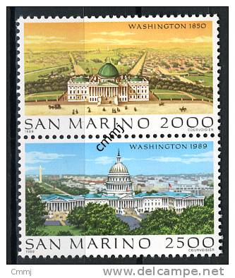 1989 - SAINT-MARIN - SAN MARINO - Sass. 1268/69 - Expo '89 - MNH - New Mint - - Ungebraucht