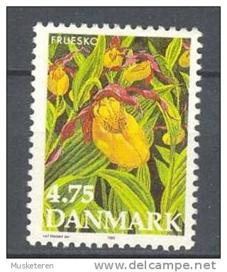 Denmark 1990 Mi. 984  4.75 Kr Blumen Flowers Frauenschuh MNG - Unused Stamps