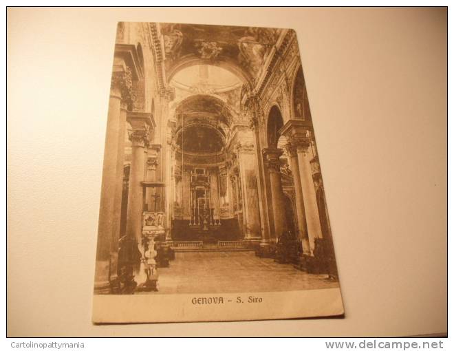 Genova Chiesa Interno San Siro - Eglises Et Cathédrales