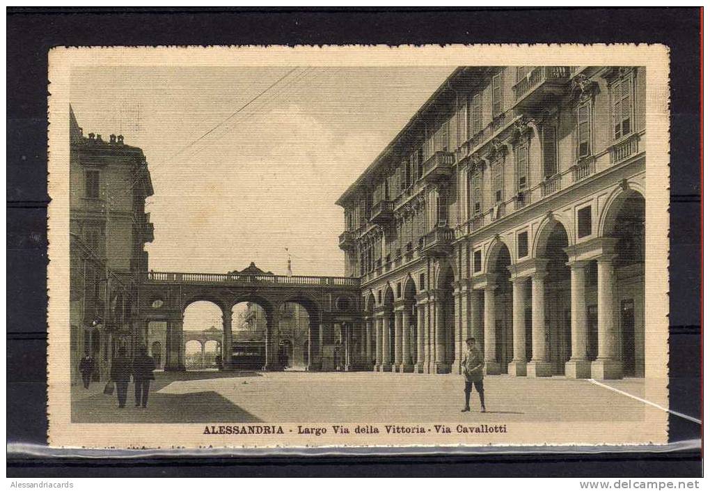 Alessandria - Largo Via Della Vittoria (ora Piazza Marconi)  (C163) - Alessandria