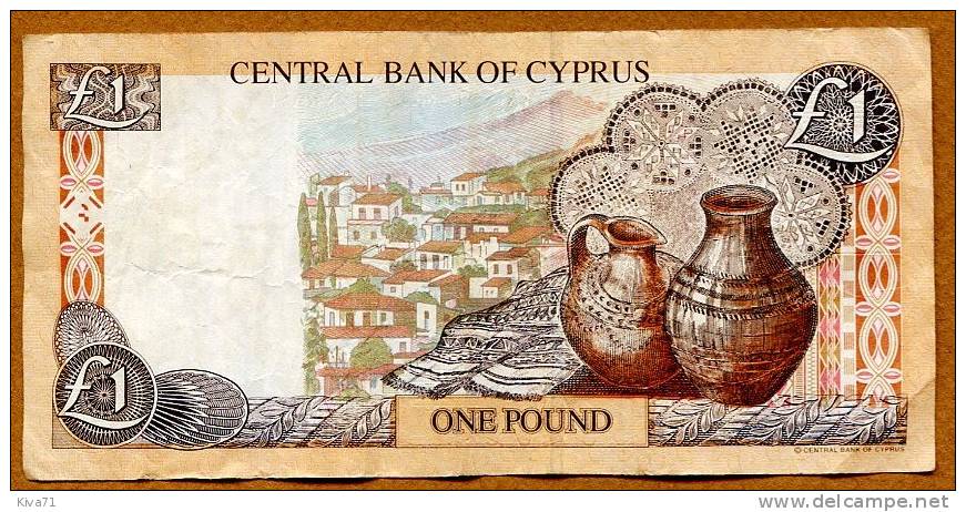 1 Pound   " ÎLE De  CHYPRE "   1er Avril 2004          Bc 12 - Zypern