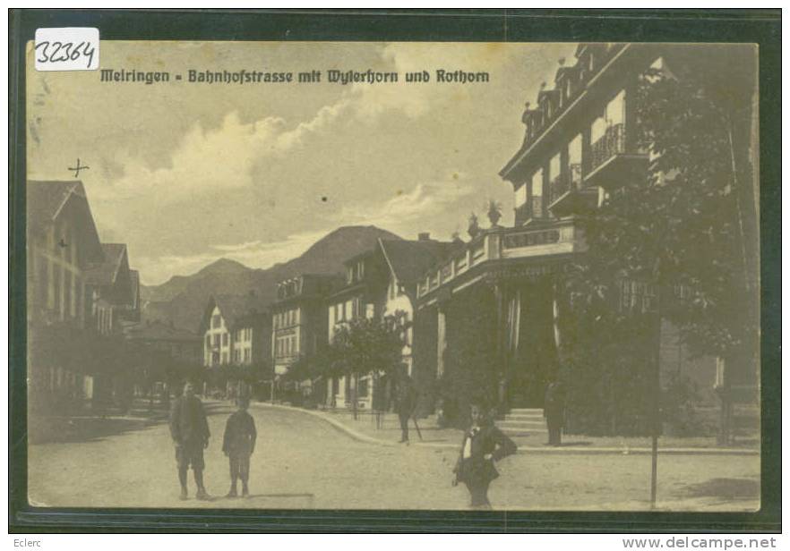 MEIRINGEN - MEYRINGEN - BAHNHOFSTRASSE - TB - Meiringen