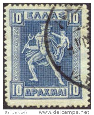 Greece #212 Used 10d From 1921 - Usados