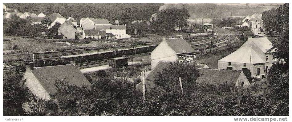 BELGIQUE  /  BERZEE  ( Commune De WALCOURT  )  /  VALLEE  DE  L' EAU  D' HEURE  ( Rivière ) /  Trains En Gare . . . . - Walcourt