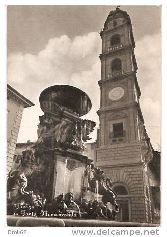 FAENZA ( RAVENNA ) FONTE MONUMENTALE - 1958 - Faenza