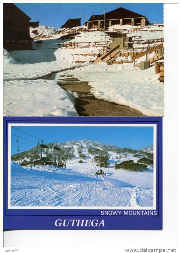 (0220) - Australian Mountains Postcard - Carte D´Australie Montagne - Otros & Sin Clasificación