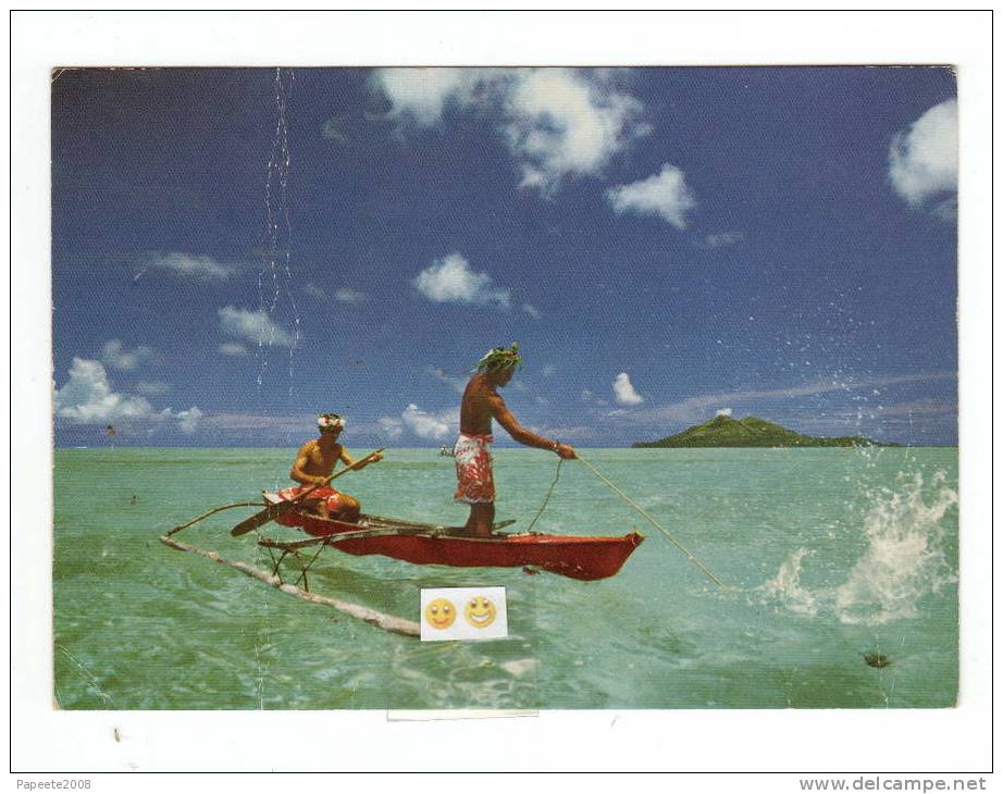 Polynésie Française - Bora Bora - Pêche Aux Cailloux - EV.8 - Polynésie Française