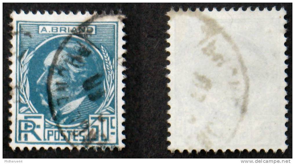 N° 291 ARISTIDE BRIAND Oblit TB Côte 9,15 € - Usados