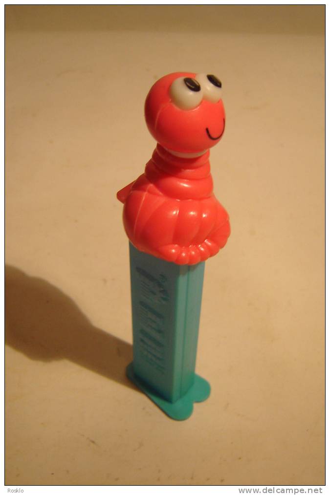 PEZ DISTRIBUTEUR / ANCIEN / 2000 Serie Bugz Life  CLUMSY WORM   / TRES BEL ETAT - Pez