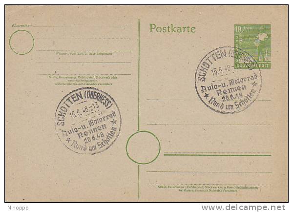 Germany-1948  Postcard Special Postmark - Collections