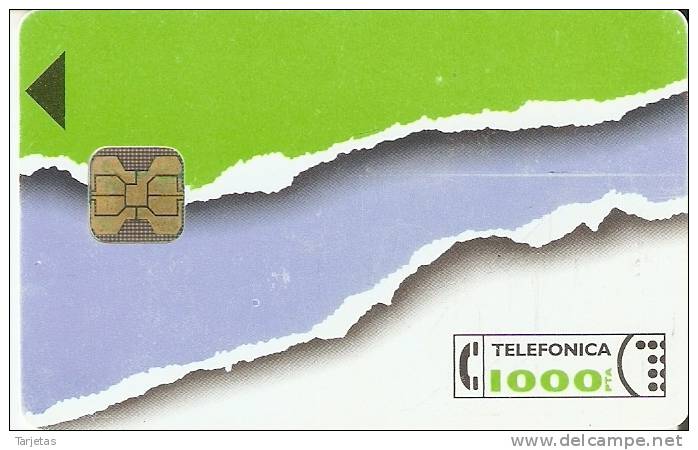 TARJETA DE ESPAÑA DE TELEFONICA   RIO (un Poco Rozada) - Basisausgaben