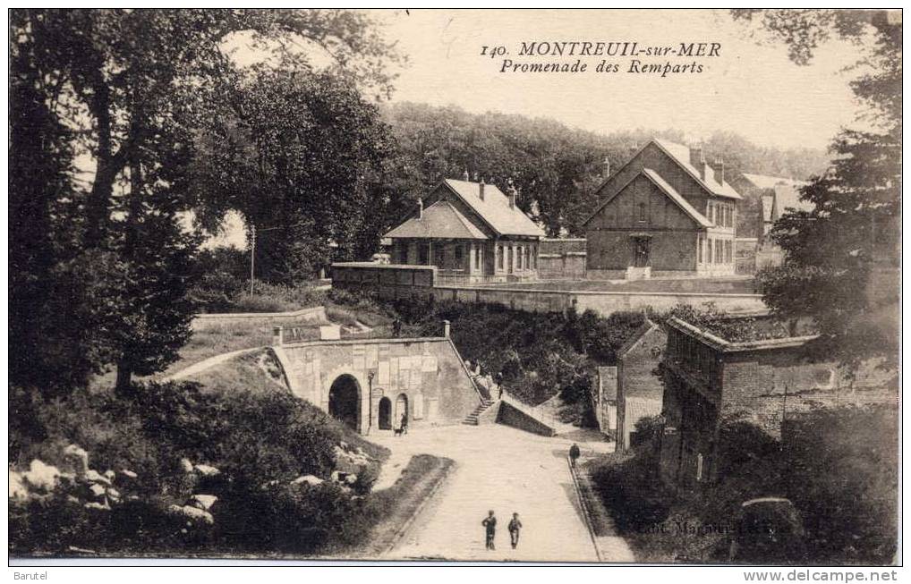 MONTREUIL SUR MER - Promenade Des Remparts - - Montreuil