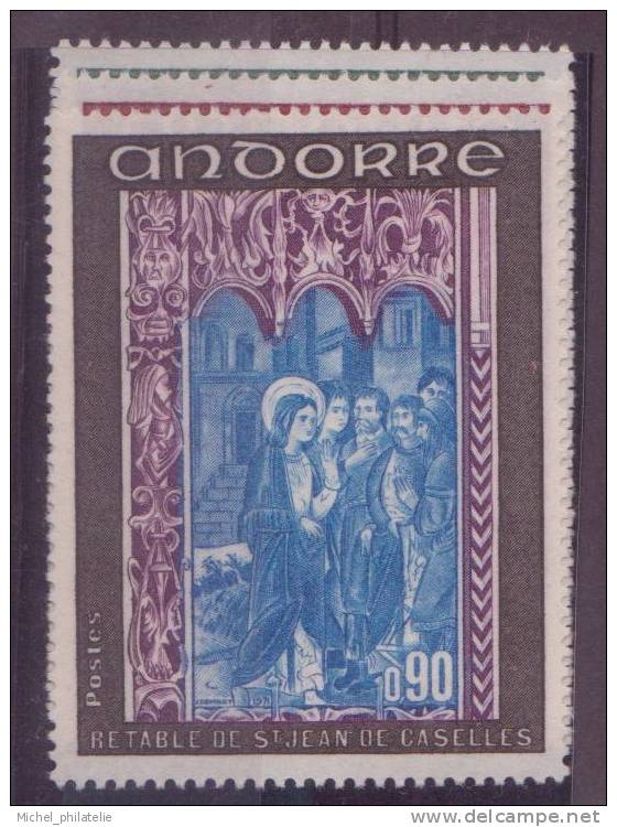 ANDORRE N° 214/16** NEUF SANS CHARNIERE RETABLE DE LA CHAPELLE - Unused Stamps