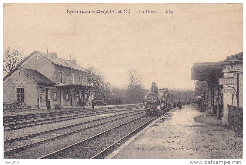 EPINAY-sur-ORGE : L Gare - Epinay-sur-Orge