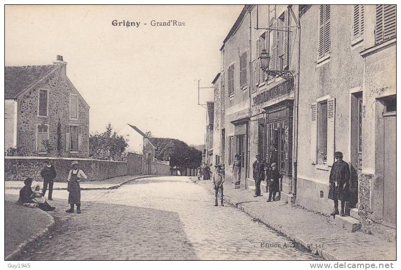 GRIGNY : Grand'Rue - Grigny