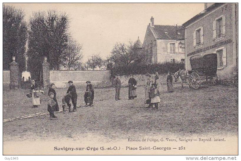 SAVIGNY Sur ORGE : Place Saint Georges - Savigny Sur Orge