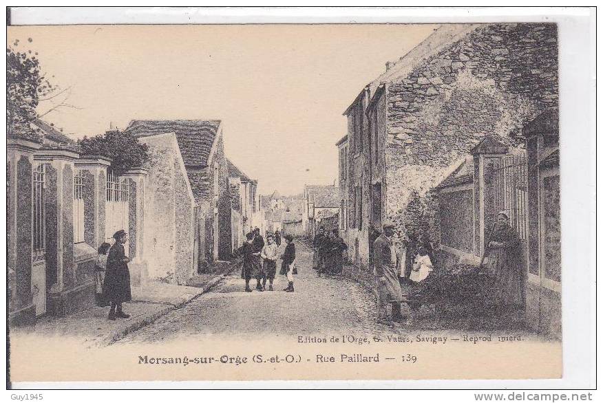 MORSANG-sur ORGE : Rue PAILLARD - Morsang Sur Orge