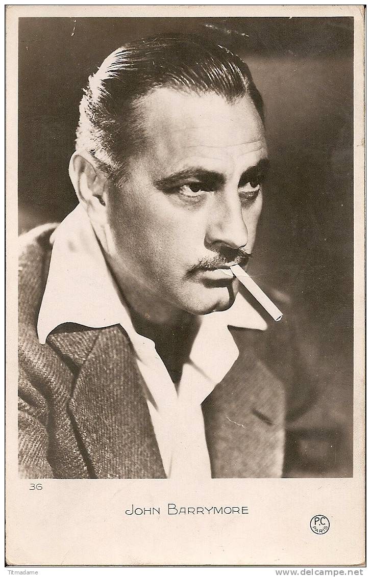 Cp John Barrymore - Photographie