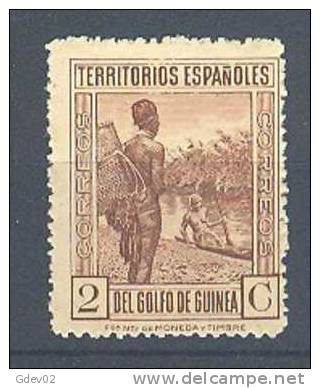 GUI203-LA467-CG.Guinee.GU INEA     ESPAÑOLA..TIPOS DIVERSOS 1931  (Ed 203**) Sin Charnela. - Ifni