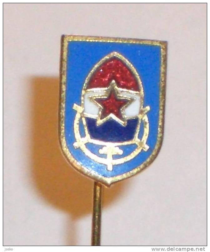 CROATIAN SAILING FEDERATION ( Croatia ) * VERY RARE ENAMEL PIN * Voile Vela Segeln Zeilen Segling Seiling Purjehdusta * - Voile