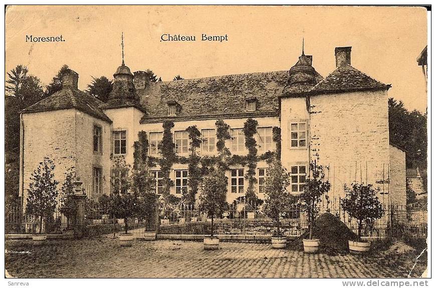 MORESNET. Château Bempt - Blieberg