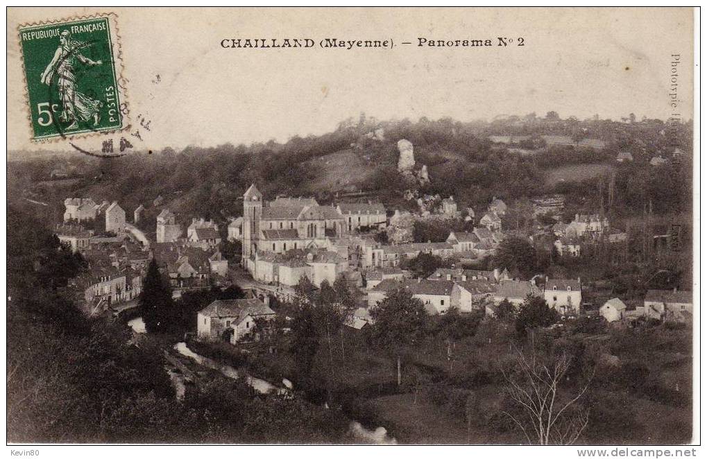 53 CHAILLAND Panorama N°2 - Chailland