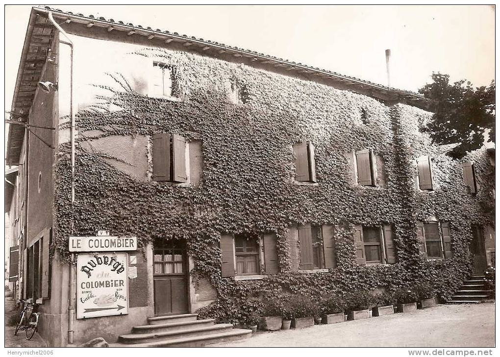 St Maurice Lexil ( Isere) Auberge Du Colombier , Photo Saugeot A Roussillon - Autres & Non Classés