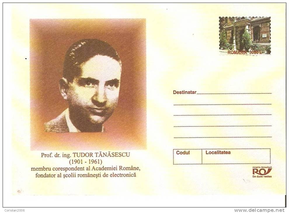 Romania / Postal Stationery TUDOR TANASESCU - Fisica