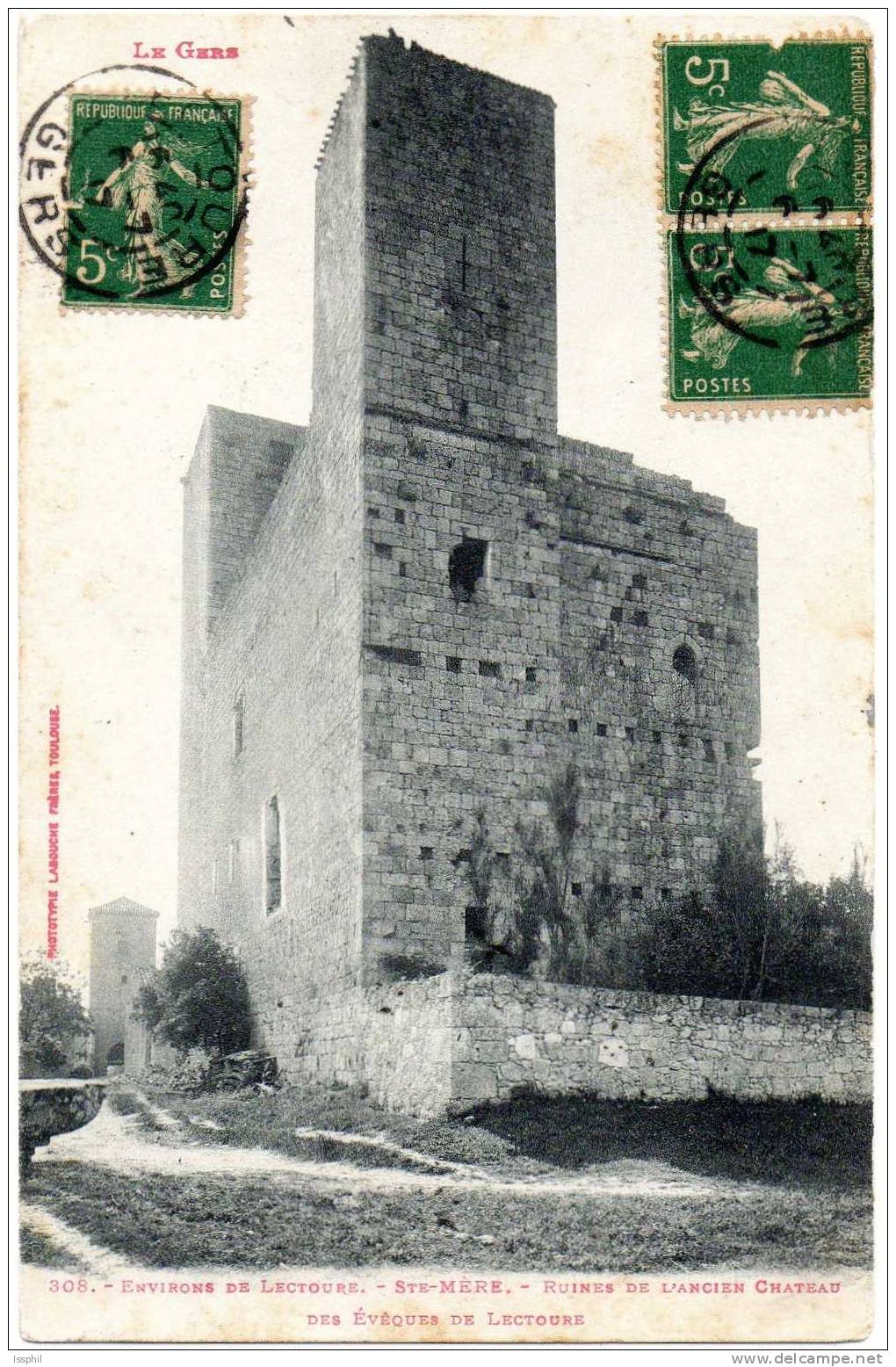 Le Gers - Environs De Lectoure - Sainte Mère - Ruines De L'ancien Château Des évèques De Lectoure - Other & Unclassified