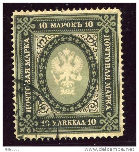 10 Markka       Yv. 60a*  Oblitéré       Cote 225 E - Usados