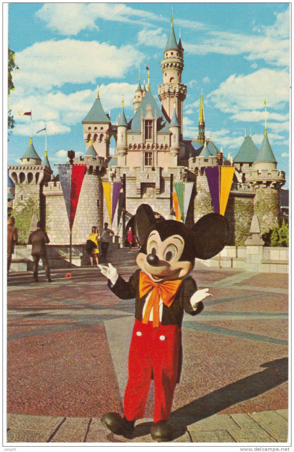 USA/America, California, Anaheim, Disneyland, Mickey Mouse, 1974 - Anaheim