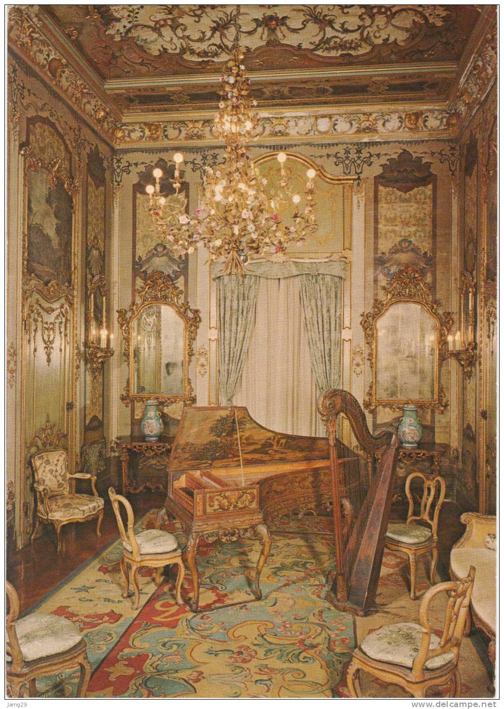 USA/America, Florida, Miami, Vizcaya, Music Room, 1979 - Miami