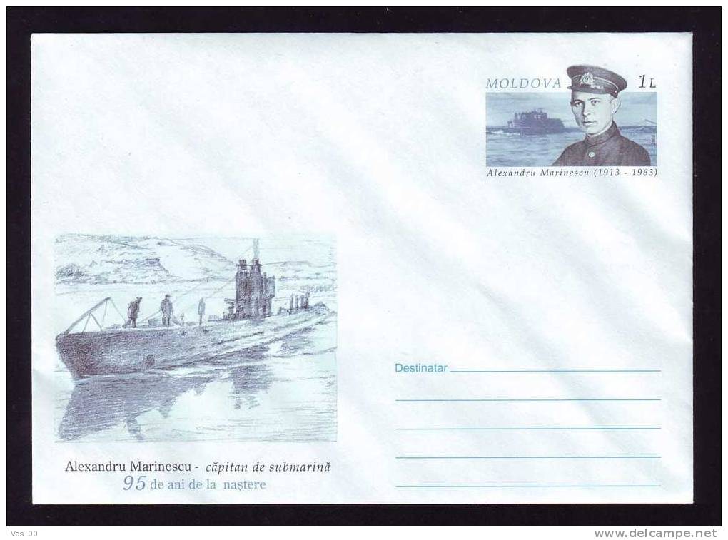 Submarine U-Boat U-Boot Boat Navy War STE 2008 Moldova - U-Boote