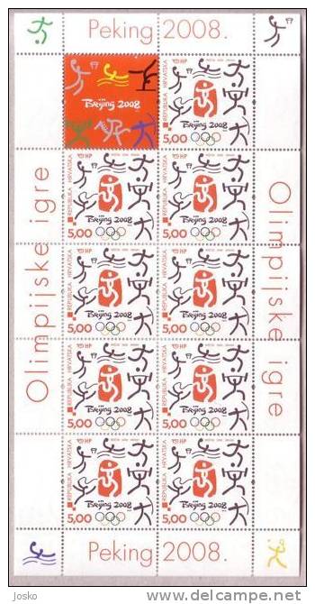 CYCLING ( Croatia Sheet MNH** ) Cyclisme Vélo Radsport Ciclismo Bicycle Cycle Bicyclette Bicicletta Bicycling Radfahren - Ciclismo