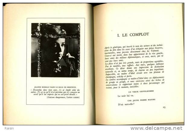 Les Liaisons Dangereuses 1960 Film De Roger Vadim Avec Gérard Philippe 174 Pages Illustrées BE - Films